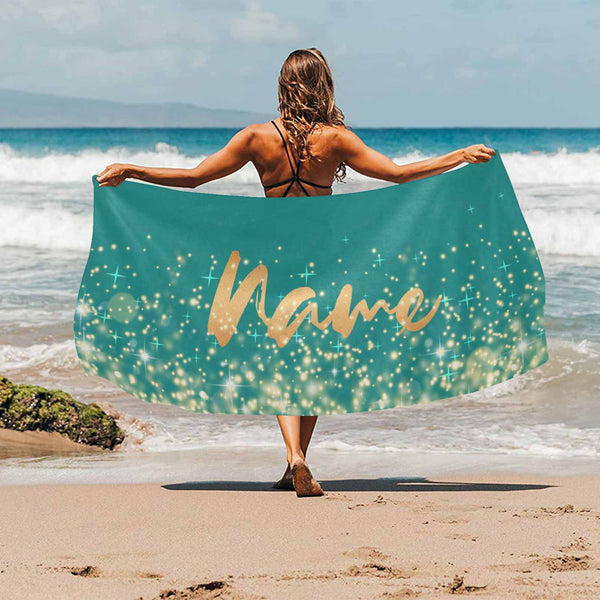 Custom Name Bachelorette Party Beach Towel Quick-Dry, Sand-Free, Super Absorbent, Non-Fading, Beach&Bath Towel Beach Blanket Personalized Bride Beach Wedding