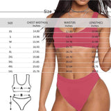 Custom Face Heart Scoop Neck Sport Top High Waisted Bikini Personalized Women's Two Piece Swimsuit Beach Outfits