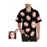 Custom Face Hawaiian Shirt My Lover Personalized Aloha Shirt Birthday Vacation Party Gift for Him